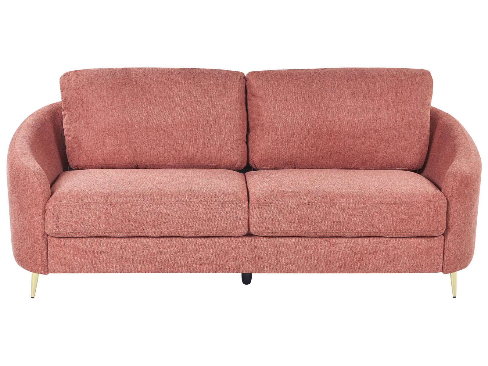 Hadley Upholstered Pink Plaid Sofa